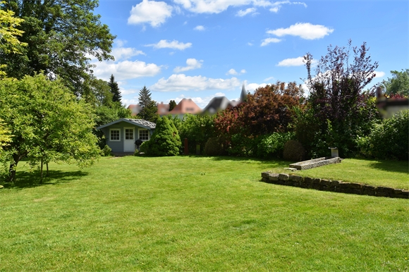 Gartenansicht Einfamilienhaus Bielefeld
