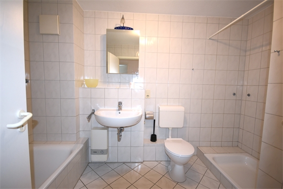Badezimmer Erdgeschosswohnung Bielefeld