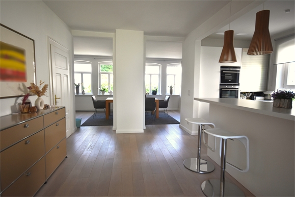 Teilansicht Wohnmittelpunkt Einfamilienhaus Bielefeld