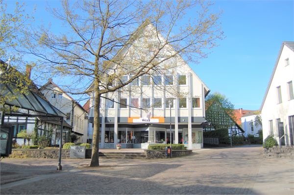 Vorderansicht Mehrfamilienhaus Bielefeld