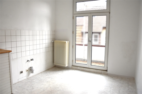 K�che mit Balkonzugang Etagenwohnung Bielefeld