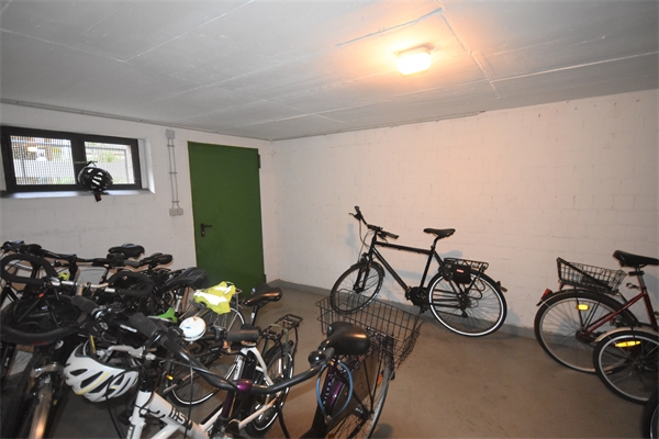 Ansicht Fahrradkeller Mehrfamilienhaus Bielefeld
