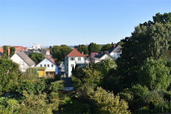Ausblick vom Spitzboden Stadthaus Bielefeld