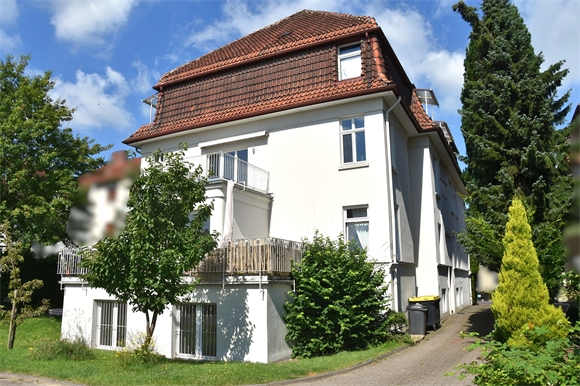 R�ckansicht Etagenwohnung Bielefeld