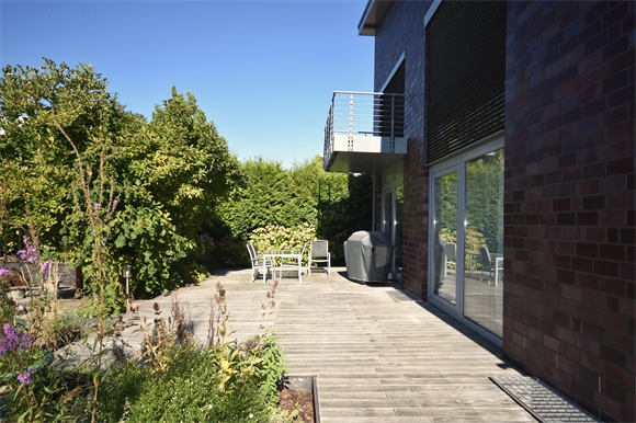 Terrassenbereich Einfamilienhaus Bielefeld