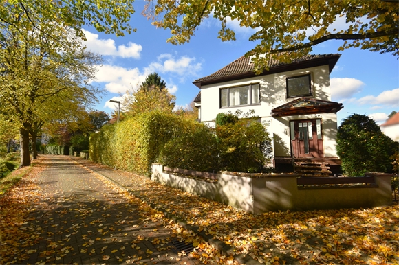 Au�enansicht Einfamilienhaus Bielefeld