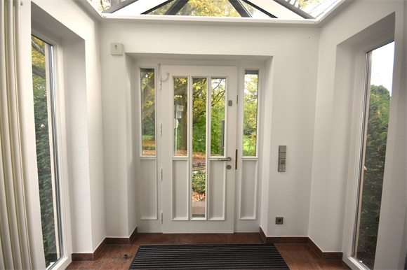 Ansicht Nebeneingang Einfamilienhaus Bielefeld