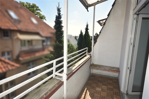 Balkonbereich Etagenwohnung Bielefeld