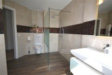 Badezimmeransicht VERKAUFT!!! Moderne 2-Zimmer-Eigentumswohnung in BI-Schildesche