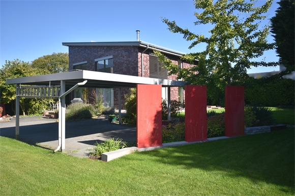 Au�enansicht Einfamilienhaus Bielefeld