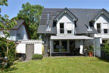 Blick zur Terrasse VERKAUFT!!! Moderne DHH im Bielefelder Westen N�he Universit�t