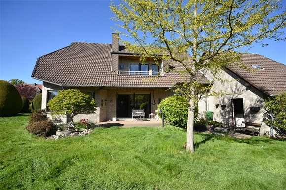 R�ckansicht Einfamilienhaus Bielefeld