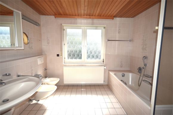 Badezimmer EG Einfamilienhaus Werther