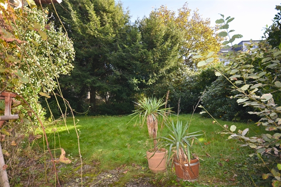 Blick zum Garten Einfamilienhaus Bielefeld