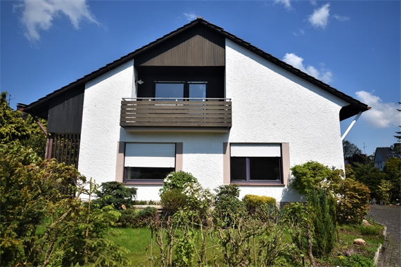 Vorderansicht Einfamilienhaus Bielefeld