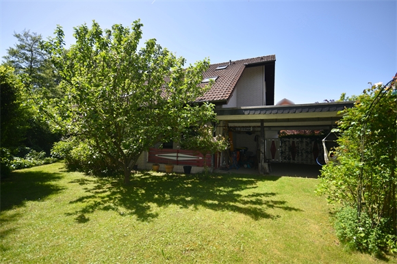 R�ckansicht Einfamilienhaus Bielefeld
