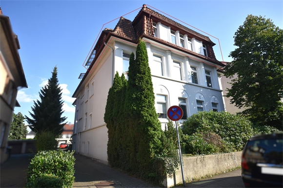 Au�enansicht Etagenwohnung Bielefeld