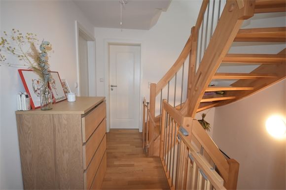 Fluransicht DG Doppelhaush�lfte Bielefeld