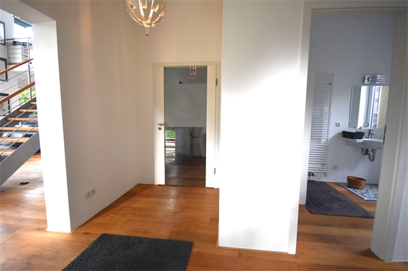 Teilansicht Entr�ebereich Einfamilienhaus Bielefeld