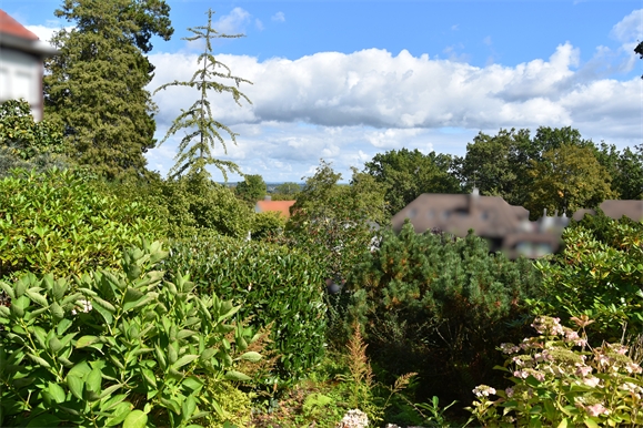 Terrassenausblick Etagenwohnung Bielefeld
