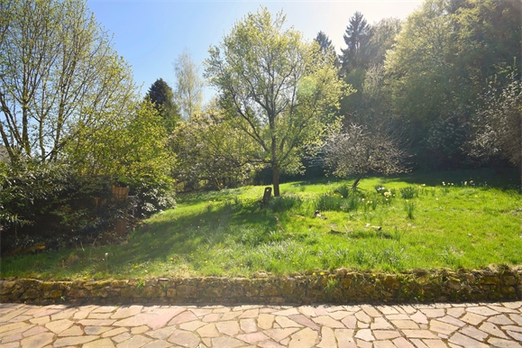 Blick zum Garten Einfamilienhaus Bielefeld