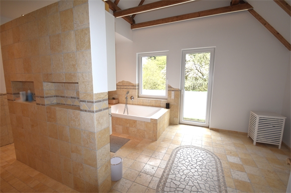 Badezimmer Einfamilienhaus Bielefeld