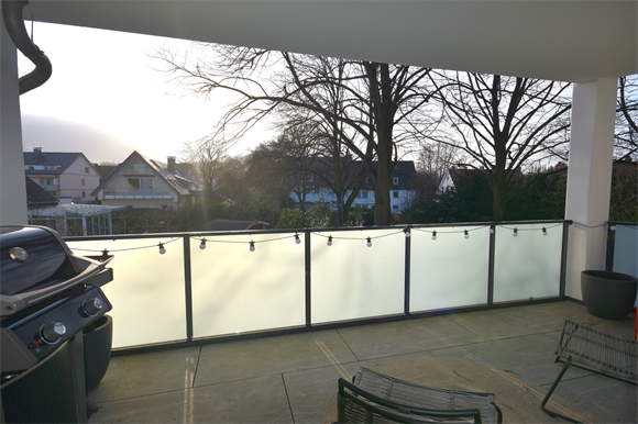 Balkonausblick Etagenwohnung Bielefeld