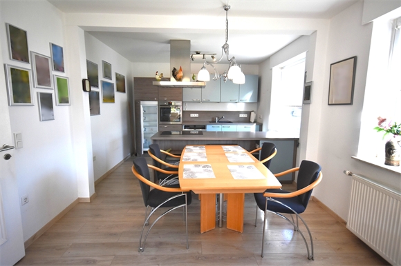 Kochbereich mit Essplatz Einfamilienhaus Halle
